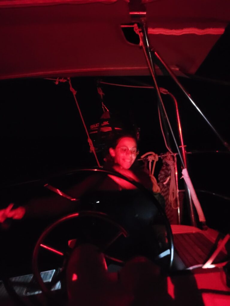 Night shift sailing