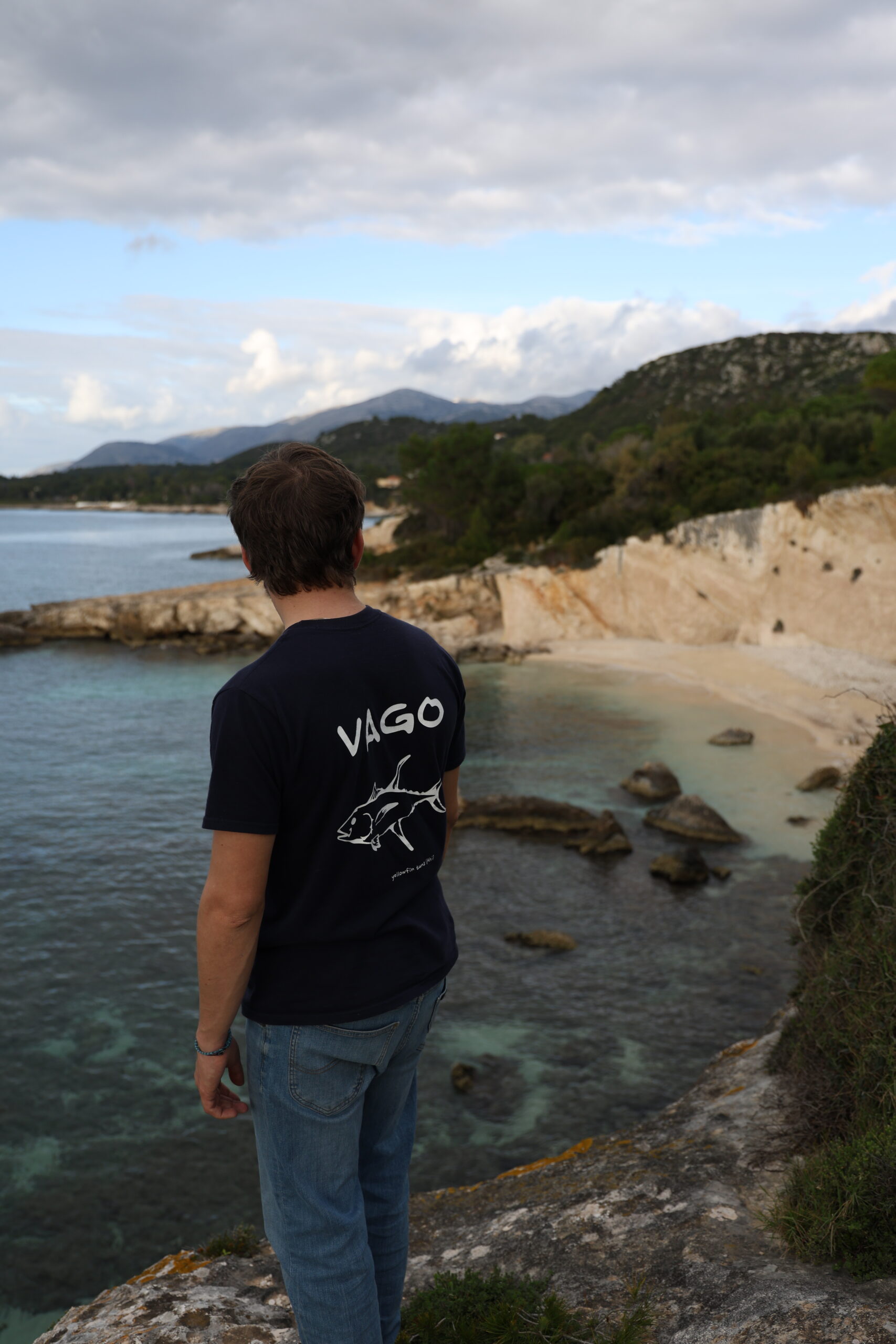 VAGO T-SHIRT Blue