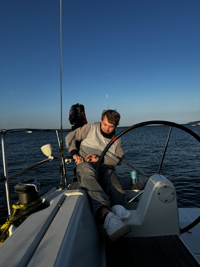 Stefan at sunset