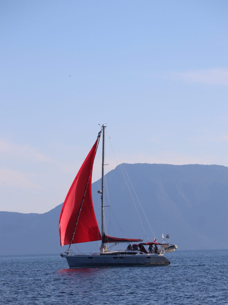 Alubat Ovni Gennaker, Winter Sailing in Greece