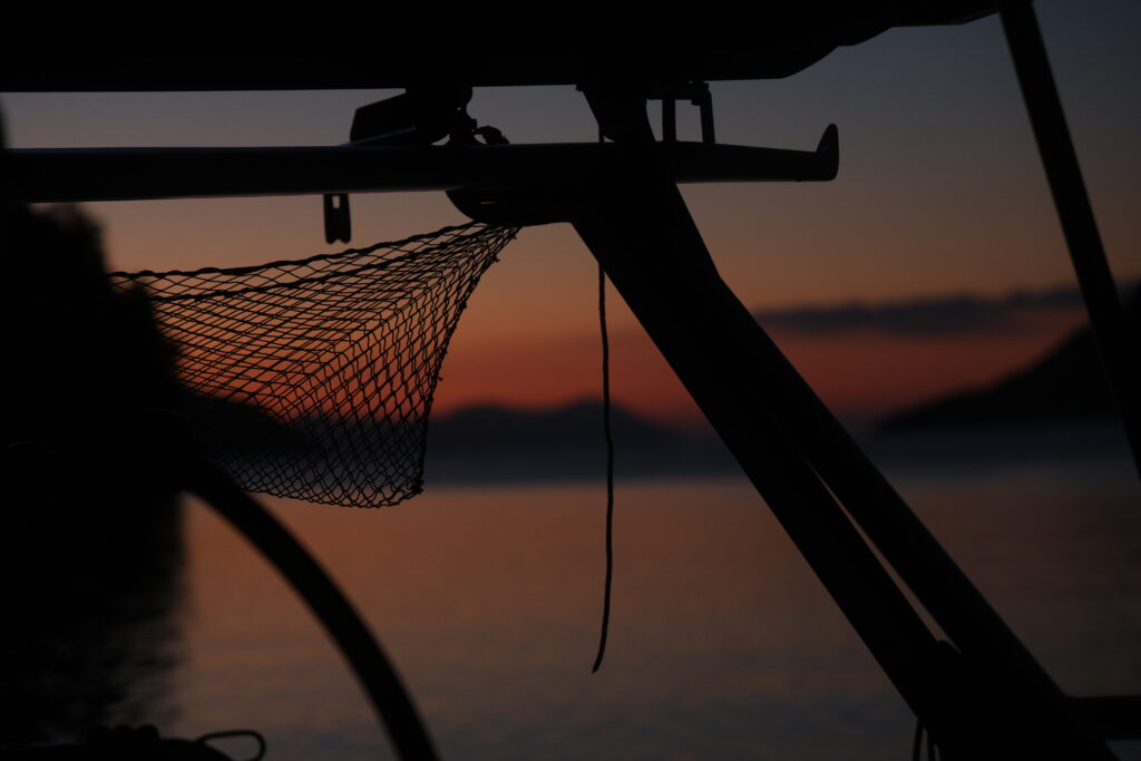 Sunrise on VAGO - December, Desimi Beach, Lefkada, Greece